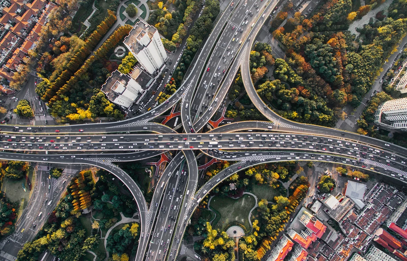 Complex transport network representing integrated project controls
